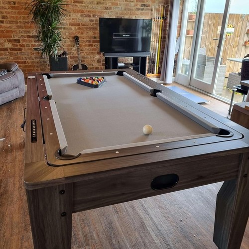 6ft pool table - table, driftwood