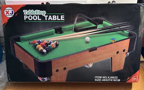 Tabletop pool table brand - table, new