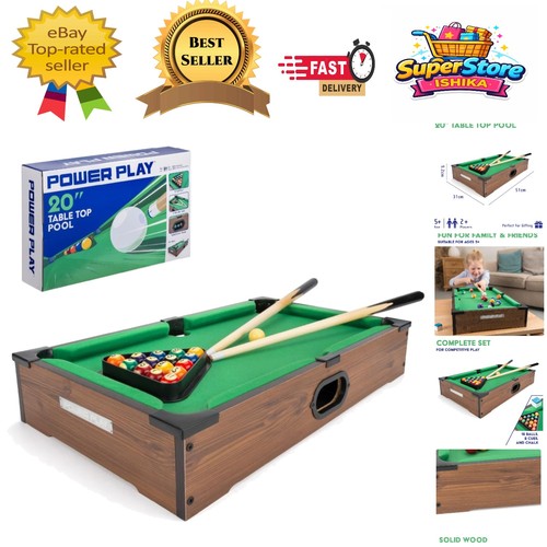 Sturdy inch pool table game - 20-inch,