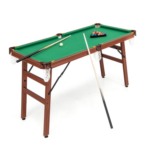 Folding pool table set - folding,