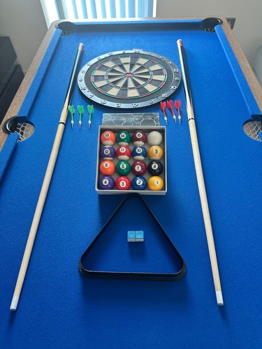 Pool table 6ft - , with