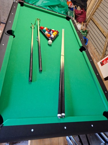 7ft pool table green - 7ft,