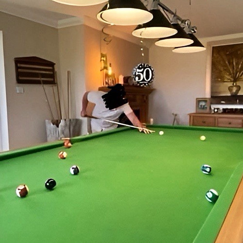 12ft billiard table - billiard,