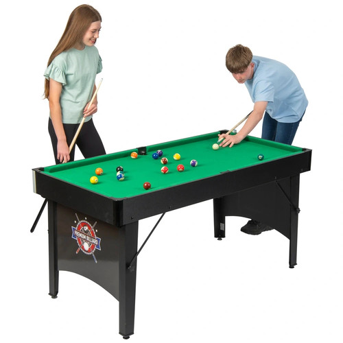 Folding pool table - table, indoor
