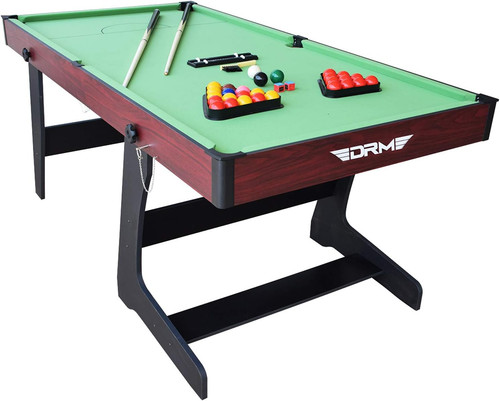 6ft folding snooker table - folding,