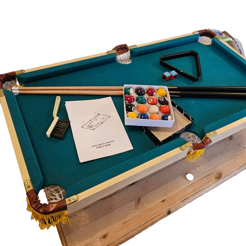Wooden pool table bar - wooden, ft