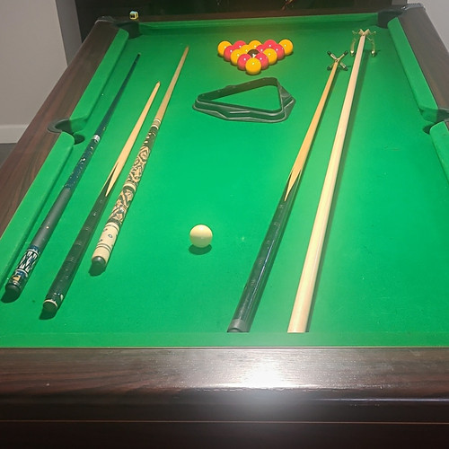 Pool table slate - ft, bed