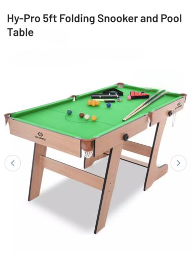 Pro 5ft folding - snooker, and