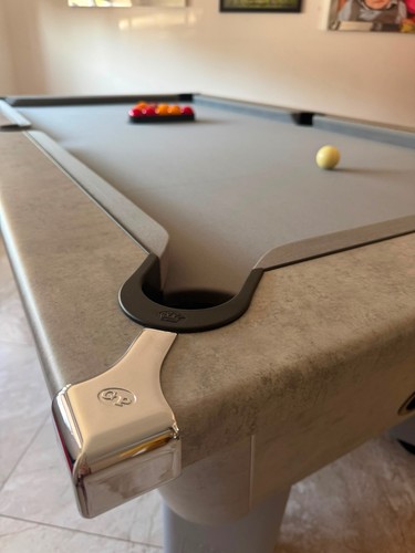 Chrome and grey granite - chrome,