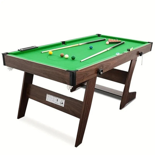 6ft foldable pool table - foldable,
