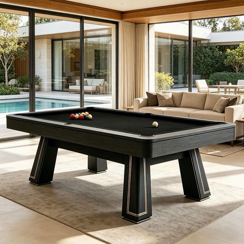 9ft pool dining table - 2, in