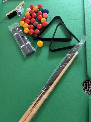 Pro 5ft folding snooker and - folding,